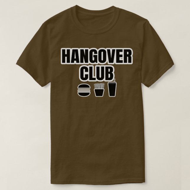 Hangover Club T-Shirt (Design vorne)