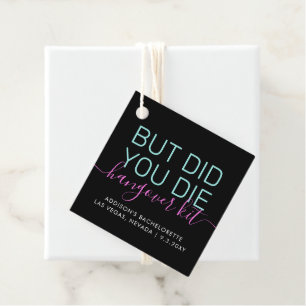 Hangover Kit Die Funny Personalisiert Geschenkanhänger