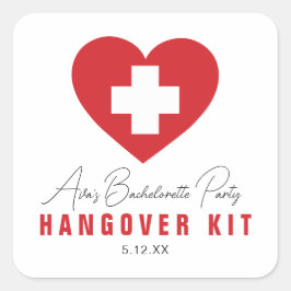 HANGOVER Kit Personalisierte Aufkleber