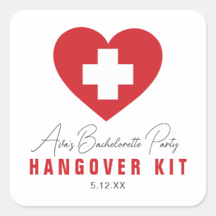 HANGOVER Kit Personalisierte Aufkleber
