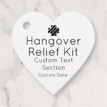 Hangover Relief Kit Fevor Tags