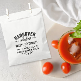 Hangover Relief Kit | Hochzeit Geschenktütchen