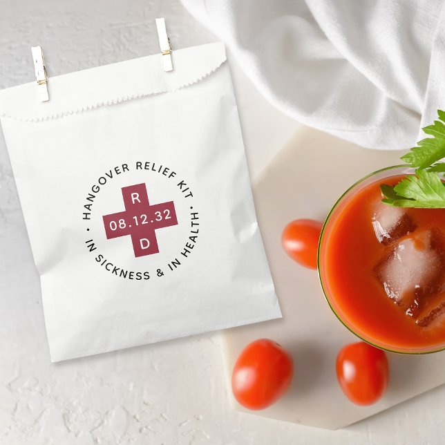 Hangover Relief Kit | Hochzeit Geschenktütchen (Von Creator hochgeladen)