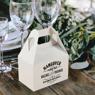 Hangover Relief Kit   Vintage Hochzeit Geschenkschachtel