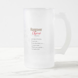 HANGOVER SCHOKO passende Tasse Weihnachtsmann Witz