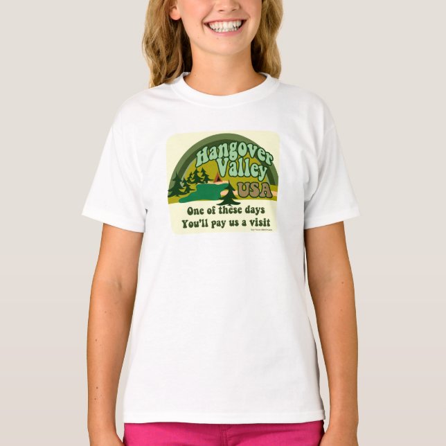 Hangover Valley USA T-Shirt (Vorderseite)