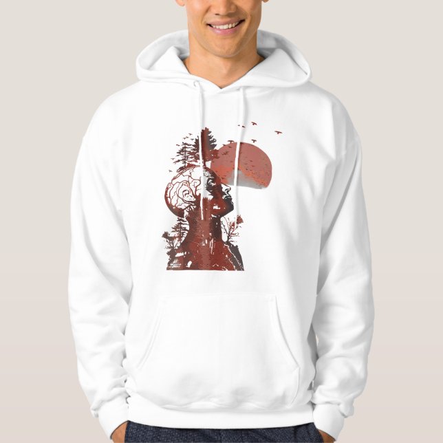 Hangovers Human Tree Costume For Mens Womens Hoodie (Vorderseite)