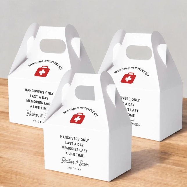 Hangovers nur Letzten Tag Hochzeitskits Geschenkschachtel (Von Creator hochgeladen)