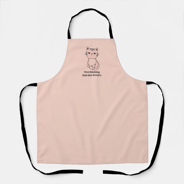Hangry Cat Schürze (Vorderseite)