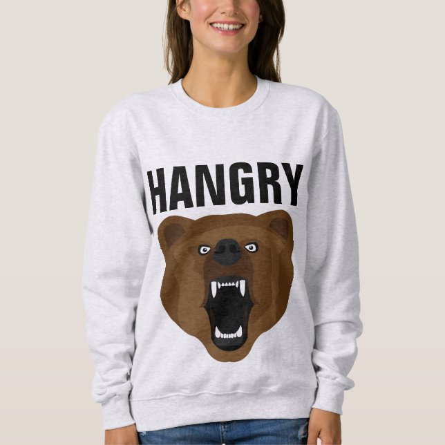 HANGRY GRIZZLY BEAR T - Shirt (Vorderseite)