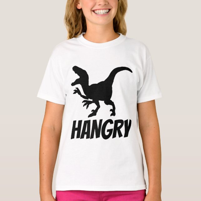 HANGRY (HUNGRY/ANGRY) Funny Kids T - Shirt (Vorderseite)
