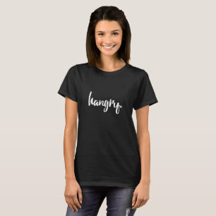 Hangry Sassy Shirt - Schwarzes