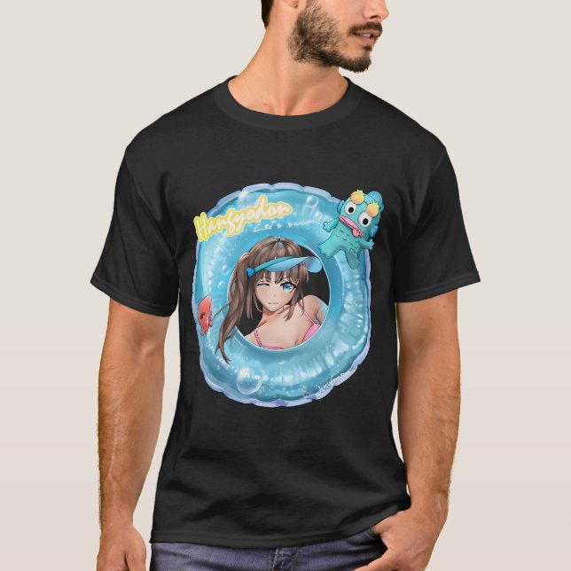 Hangyodon Lasst uns schwimmen! T-Shirt (Vorderseite)