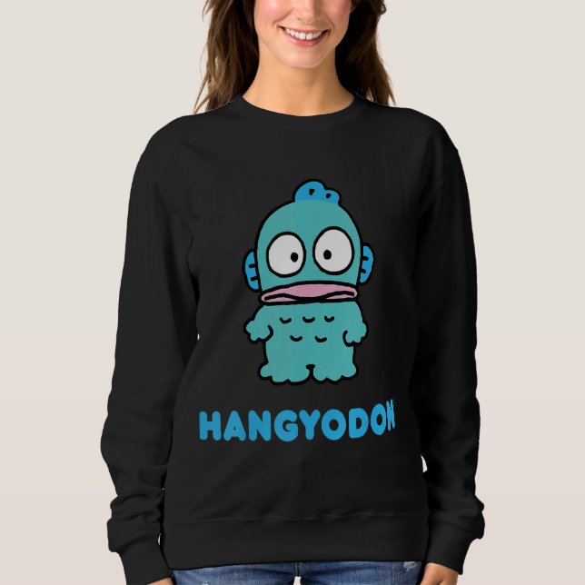 Hangyodon-Zeichen vorne und hinten Sweatshirt (Vorderseite)