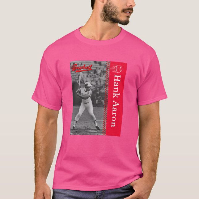 Hank Aaron_Baseball_001 T-Shirt (Vorderseite)