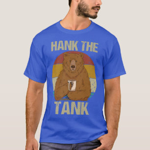 Hank das Tank-Shirt Retro Vintager Bär versperrt d T-Shirt