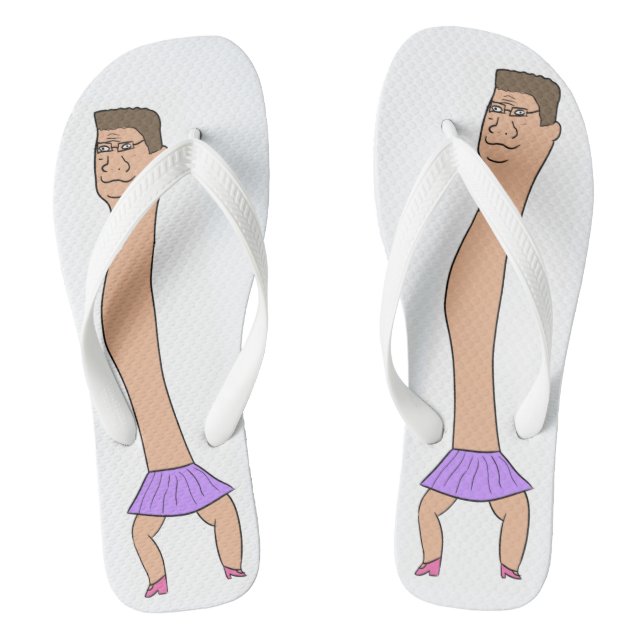 Hank Hill Phantastisch Sandaletten Flip Flops (Fußbett)