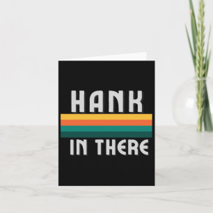 Hank in There Protest für die Abschaltung von Trum Karte