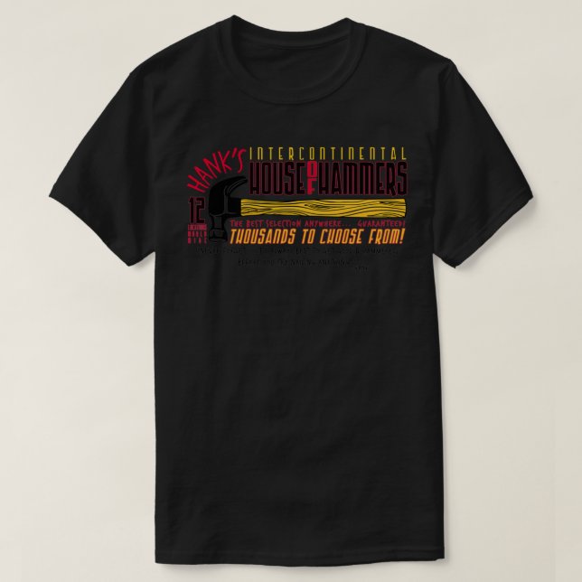 Hanks Intercontinental House of Hammers T-Shirt (Design vorne)