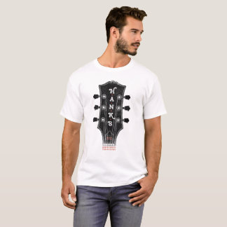 Hanks T-Shirt des Gitarren-Kopf-(Männer)