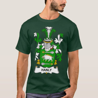 Hanly Coat of Arms Familienwappen T-Shirt