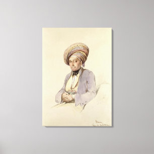 Hanna - ein Grieche von Antioch, 1852 Leinwanddruck