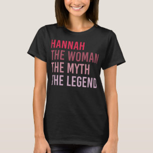 HANNAH Der Frauenmythos Legende Personalisierter N T-Shirt