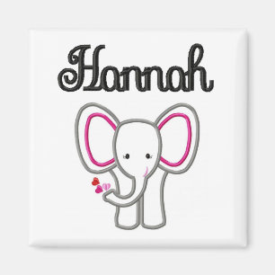 Hannah-Elefant-Magnet Magnet