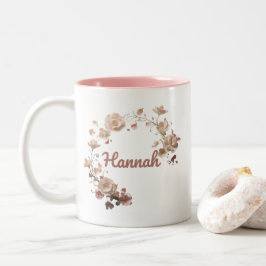 Hannah Floral Tasse