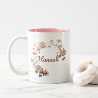 Hannah Floral Tasse