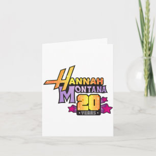 Hannah Montana 20 Jahre Serienpremiere Karte