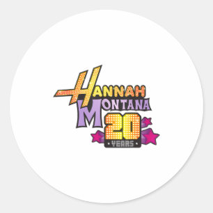 Hannah Montana 20 Jahre Serienpremiere Runder Aufkleber