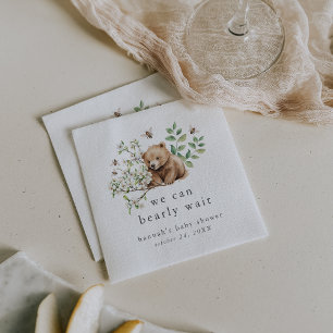 HANNAH Wir können frühzeitig auf Woodland Babydusc Serviette