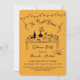 Hannahs Begrüßungsnacht vor Chihuahua Einladung