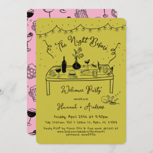 Hannahs Begrüßungsnacht vor Chihuahua Einladung