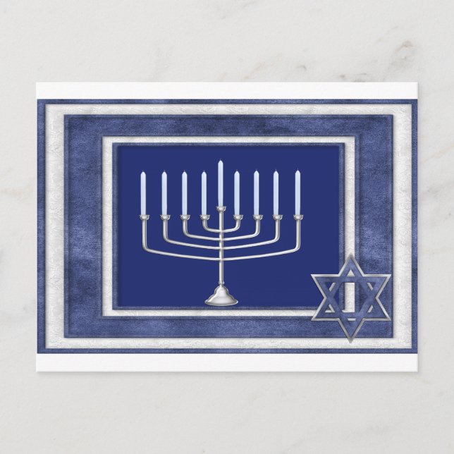 hannakah postkarte (Vorderseite)