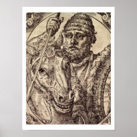 Hannibal (247-183 v. Chr.) (Gravieren)