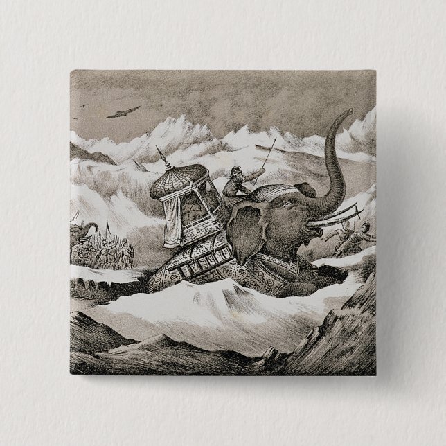 Hannibal (247-c.183 BC) und seine Button (Vorderseite)