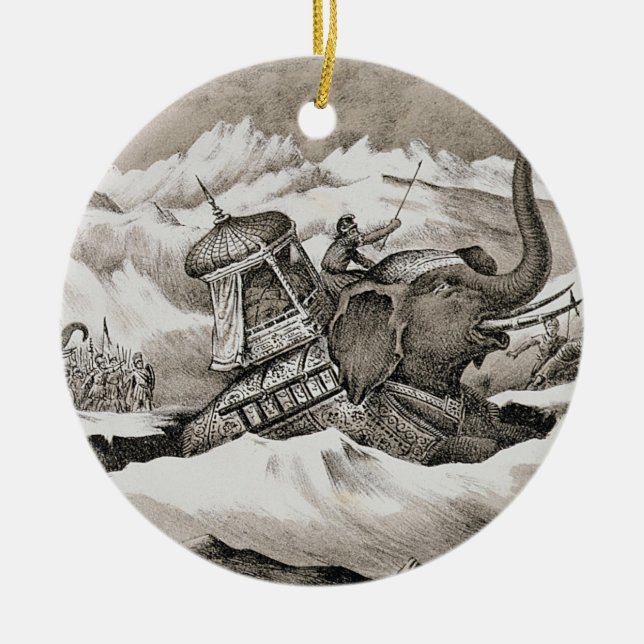 Hannibal (247-c.183 BC) und seine Keramik Ornament (Vorne)