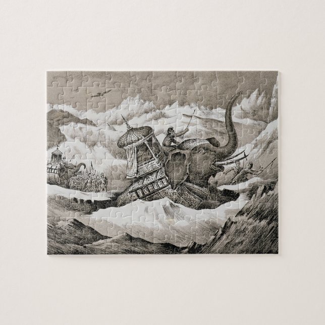 Hannibal (247-c.183 BC) und seine Puzzle (Horizontal)