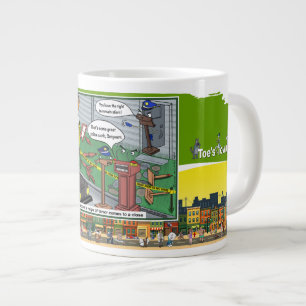 Hannibal Lecturn   Satirischer Humor Jumbo-Tasse