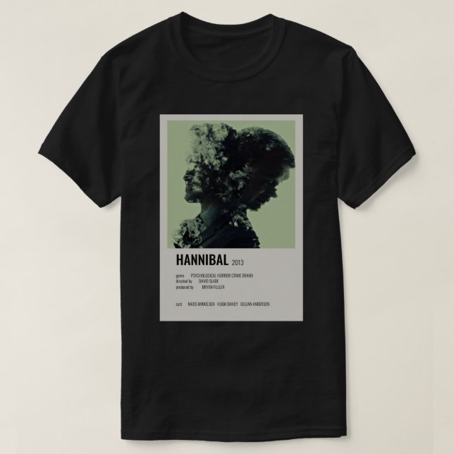Hannibal Poster Sticker.png T-Shirt (Design vorne)