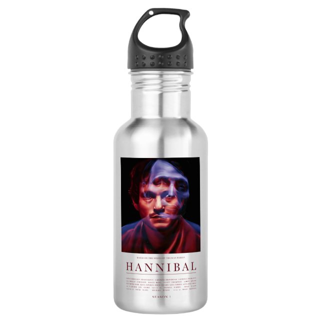 Hannibal - Saison 1 Edelstahlflasche (Vorderseite)
