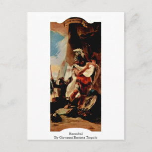 Hannibal von Giovanni Battista Tiepolo Postkarte