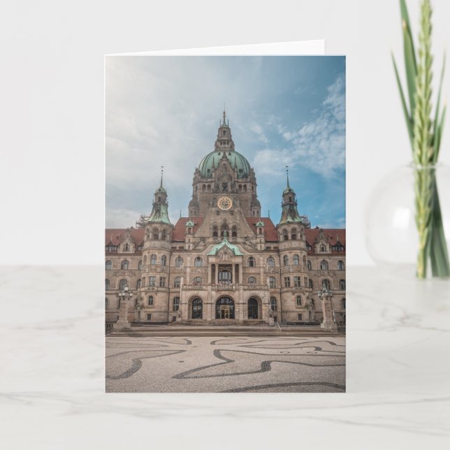 Hannover Deutschland Karte (Vorderseite)