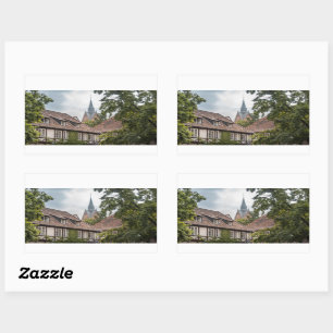 Hannover Deutschland Rechteckiger Aufkleber