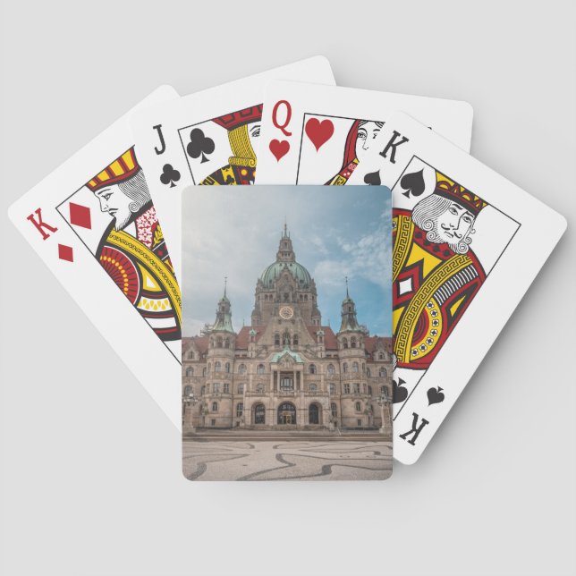 Hannover Deutschland Spielkarten (Rückseite)