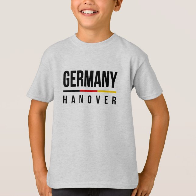 Hannover Deutschland T-Shirt (Vorderseite)