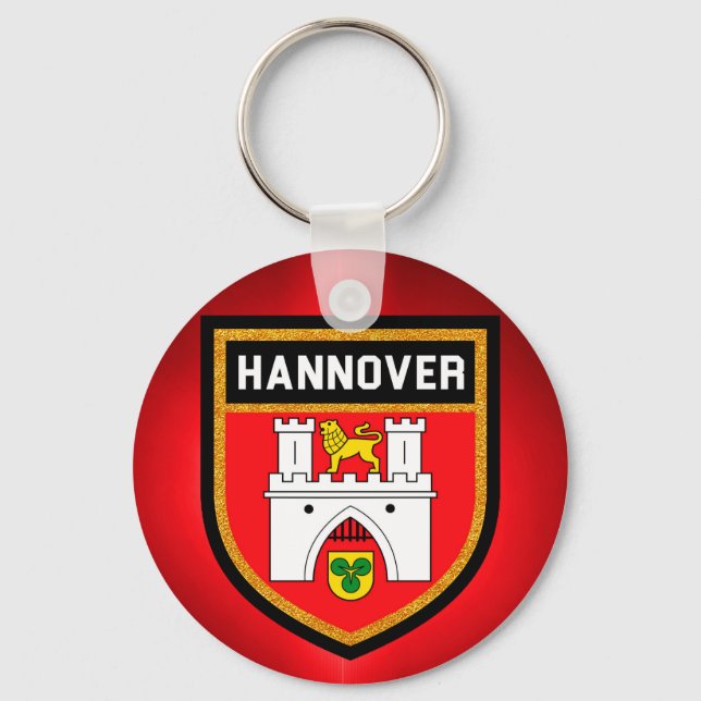Hannover Flag Schlüsselanhänger (Vorderseite)