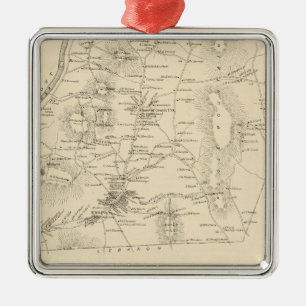 Hannover, Grafton Co Silbernes Ornament